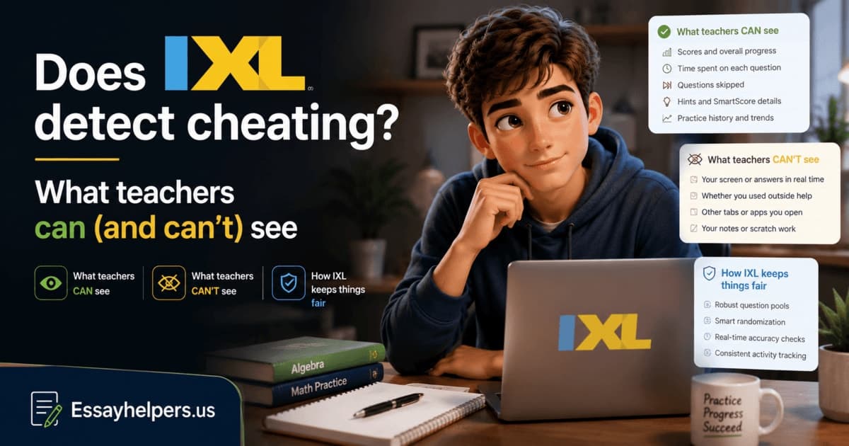 Does IXL detect cheating? What teachers can (and can't) see