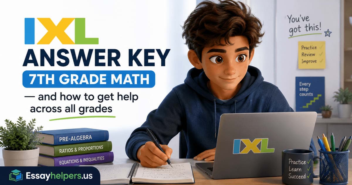 IXL answer key 7th grade math — and how to get help across all grades